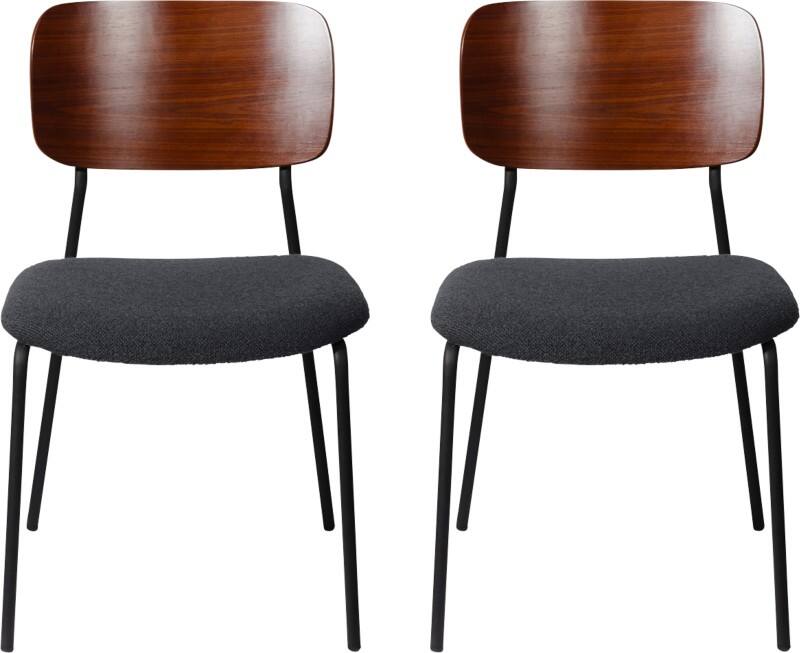 meet powered by PAPERFLOW Lisa Stuhl Mehrfarbig 480 x 460 x 705 mm 2 Stück