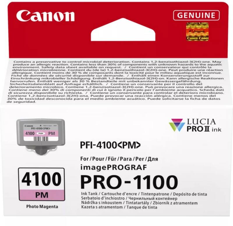 Canon PFI-4100PM Original Tintenpatrone Magenta