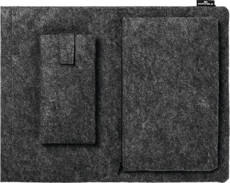 DURABLE Laptoptasche 30 x 2 x 40,5 cm Filz Anthrazit