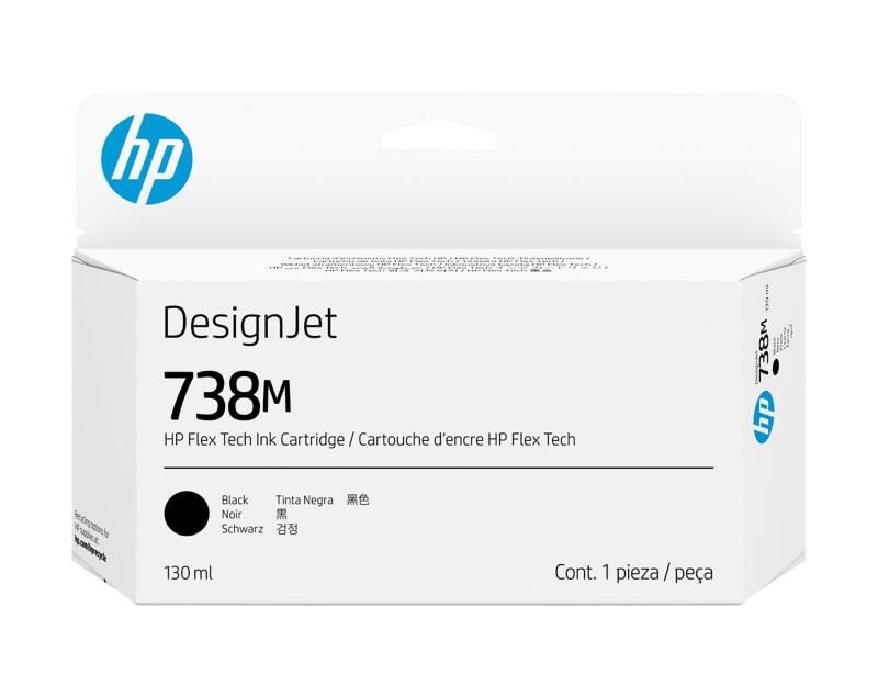 HP NO738 Original Tintenpatrone A24VLA Schwarz