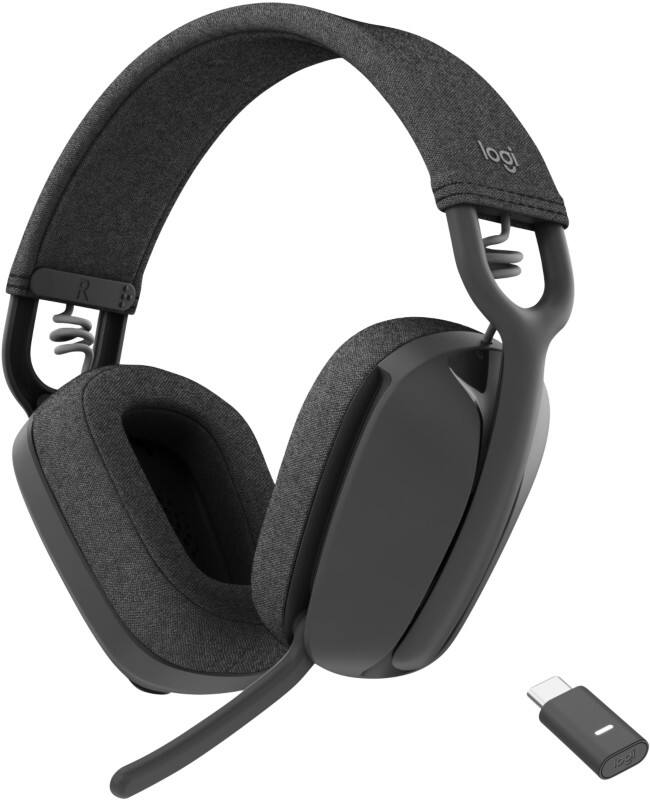 Logitech Zone Vibe Kabellos Headset Binaural Mit Bluetooth Mit Mikrofon Graphit
