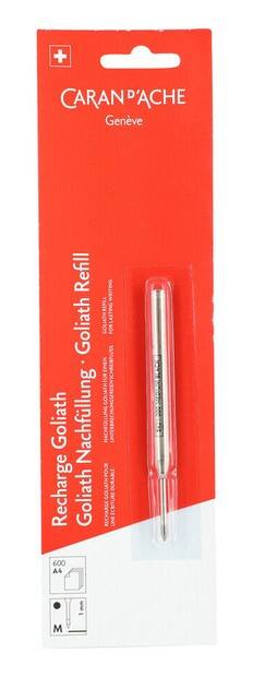 Caran d'Ache Goliath Kugelschreibermine Mittel Schwarz  