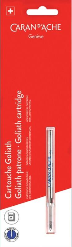 Caran d'Ache Goliath Kugelschreibermine Mittel Blau  