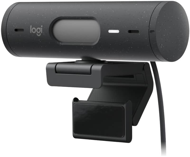 Logitech Brio 500 Webcam 1920 x 1080 Megapixel Full HD Mikrofon Grau