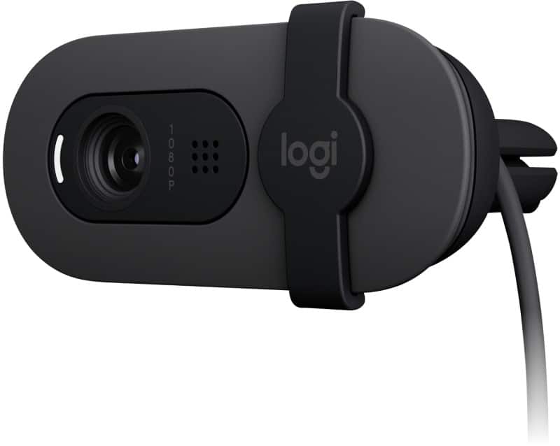Logitech Brio 100 Webcam 1920 x 1080 Megapixel Full HD Mikrofon Grau