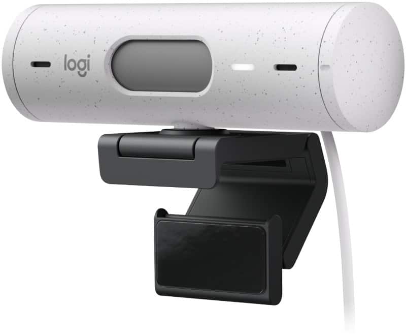 Logitech Brio 500 Webcam 1920 x 1080 Megapixel Full HD Mikrofon Weiß