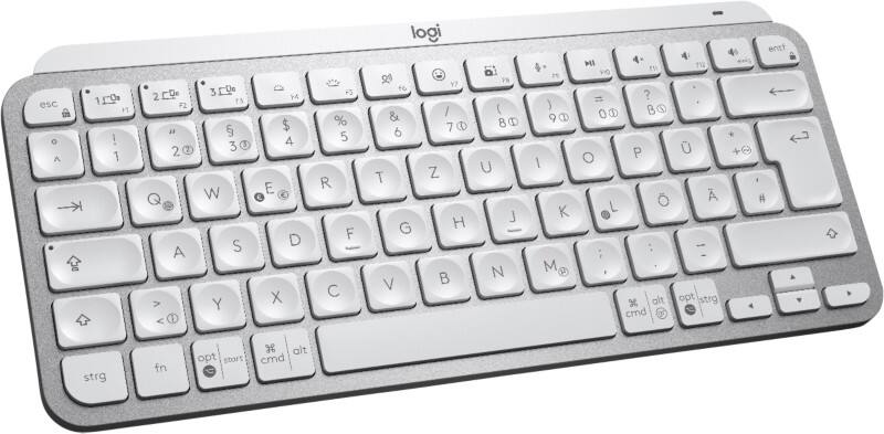 Logitech Kabellose Tastatur MXkeys Mini 920-010480 QWERTZ DE Grau