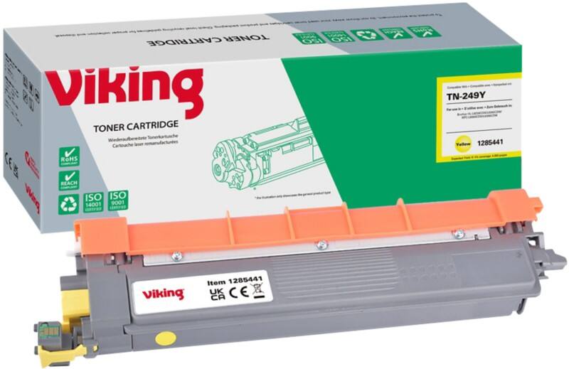 Viking Tonerkartusche Kompatibel NT-CB249FY Gelb