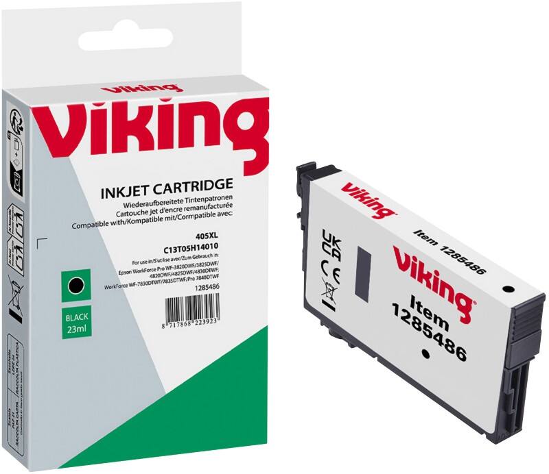 Viking C13T05H14010 Kompatibel Tintenpatrone NE-RT405XLBK Schwarz