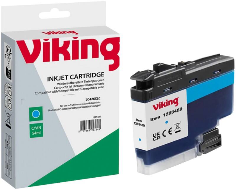 Viking LC-426XLC Kompatibel Tintenpatrone NB-RLC426XLC Cyan