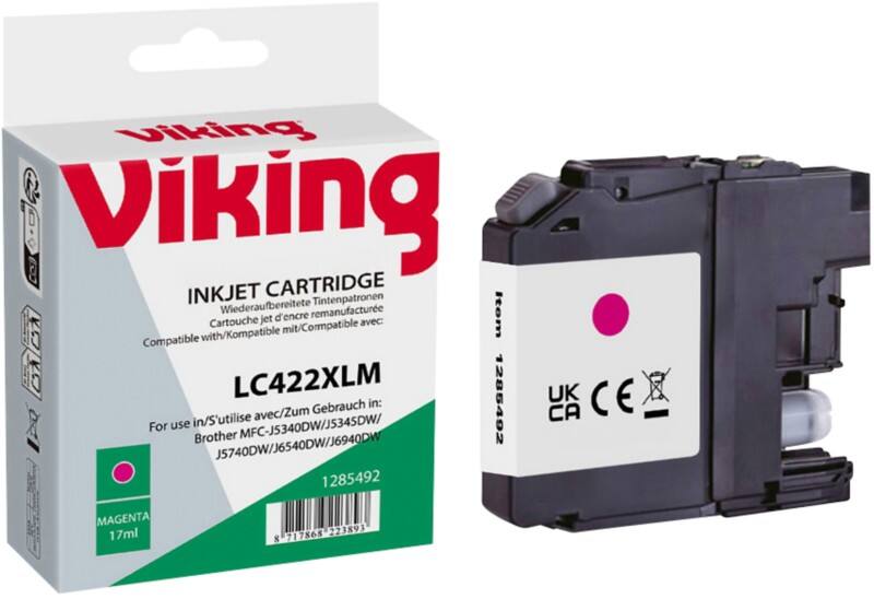 Viking LC-422XLM Kompatibel Tintenpatrone NB-RLC422XLM Magenta