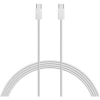 XLayer Ladekabel USB-C Male USB-C Male 2 m Weiß