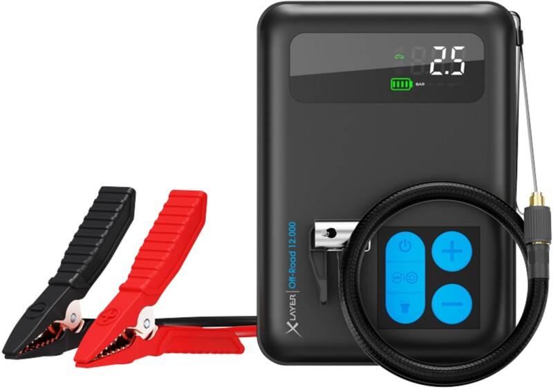 XLayer Powerbank 12,000 mAh Lithium-Polymer (Li-Polymer) Schwarz 220294