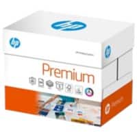HP Premium DIN A4 Druckerpapier 80 g/m² Glatt Weiß 168 CIE 5 Pack à 500 Blatt