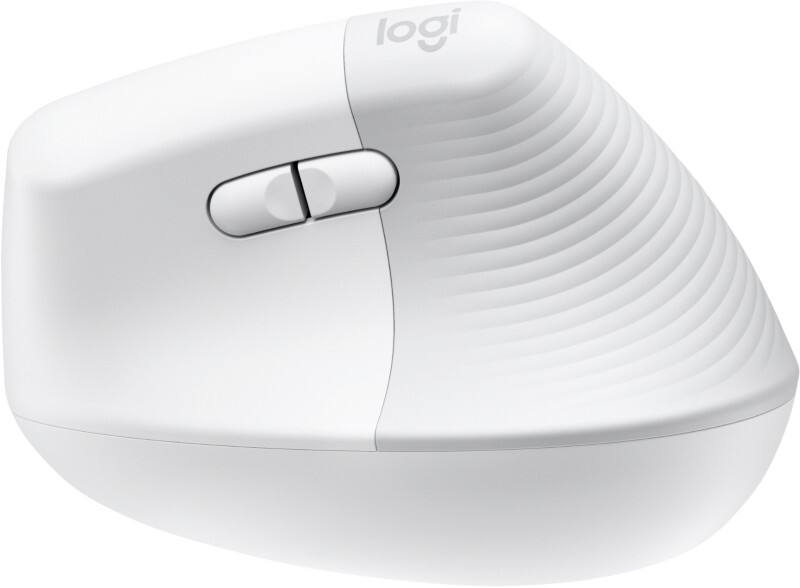 Logitech Lift Vertical Kabellose Maus Weiß