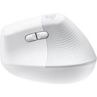 Logitech Lift Vertical Kabellose Maus Weiß