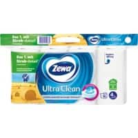 Zewa Ultra Clean Toilettenpapier 4-lagig 16 x 150 Blatt