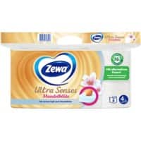 Zewa Ultra Senses Toilettenpapier 4-lagig 8 x 135 Blatt