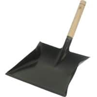 BETRA Kehrschaufel Schwarz 24 (B) x 22 (T) x 40 (H) cm