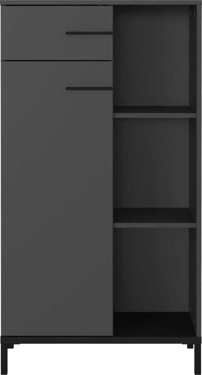 GERMANIA Rovigo 2235-547 Aktenschrank 64 x 34 x 120 cm Graphit