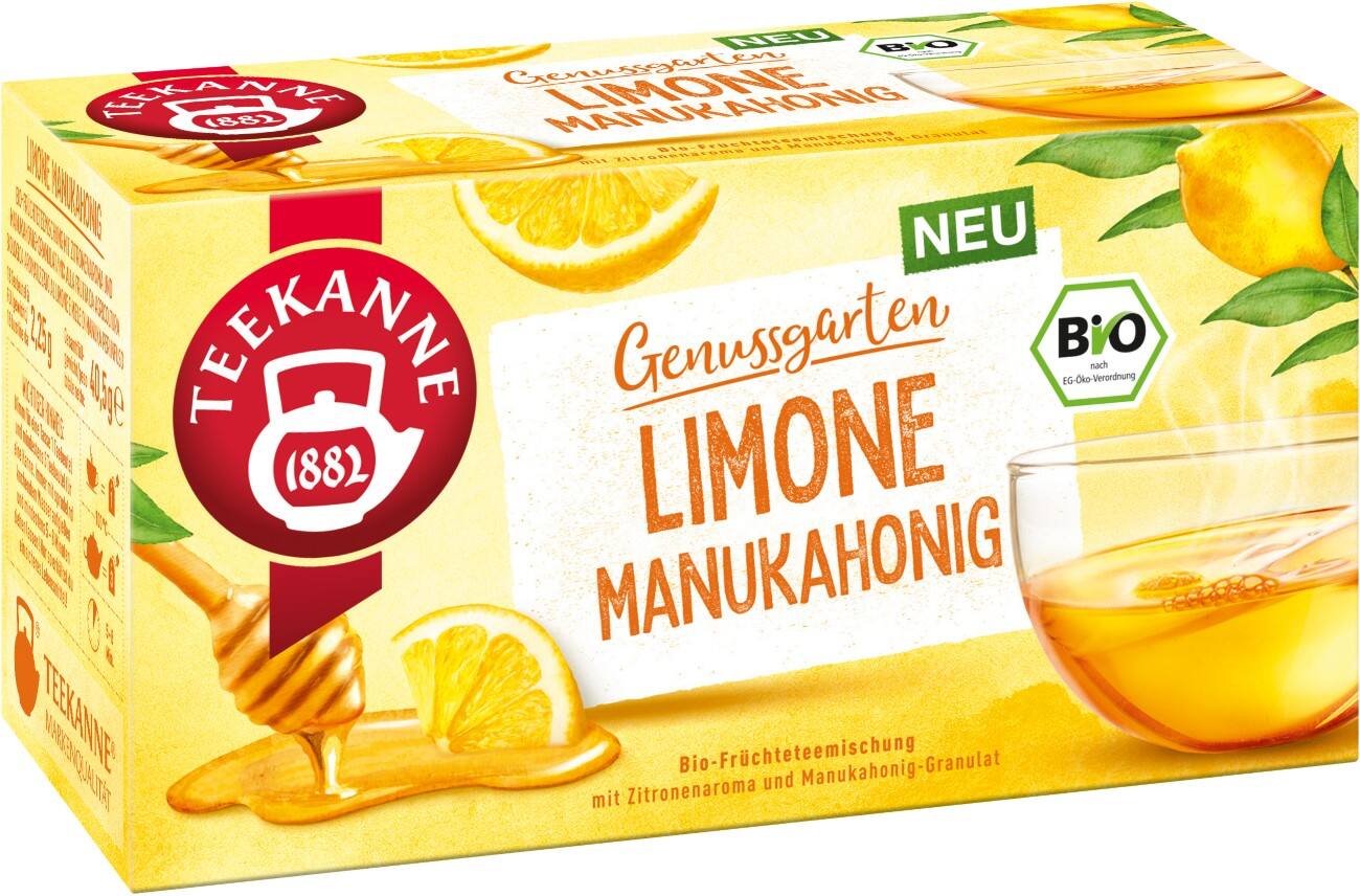 TEEKANNE Genussgarten Tee Beutel Gemischt 18 Stück à 1,8 g