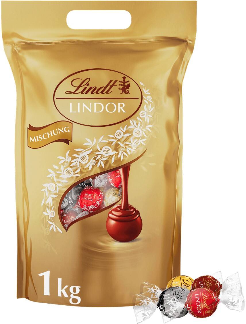 Lindt LINDOR Schokolade Mischung 1 kg