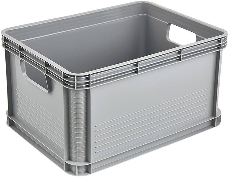 keeeper Aufbewahrungsbox Robert Polypropylen 20 L Mit Deckel Grau 30 x 22 cm