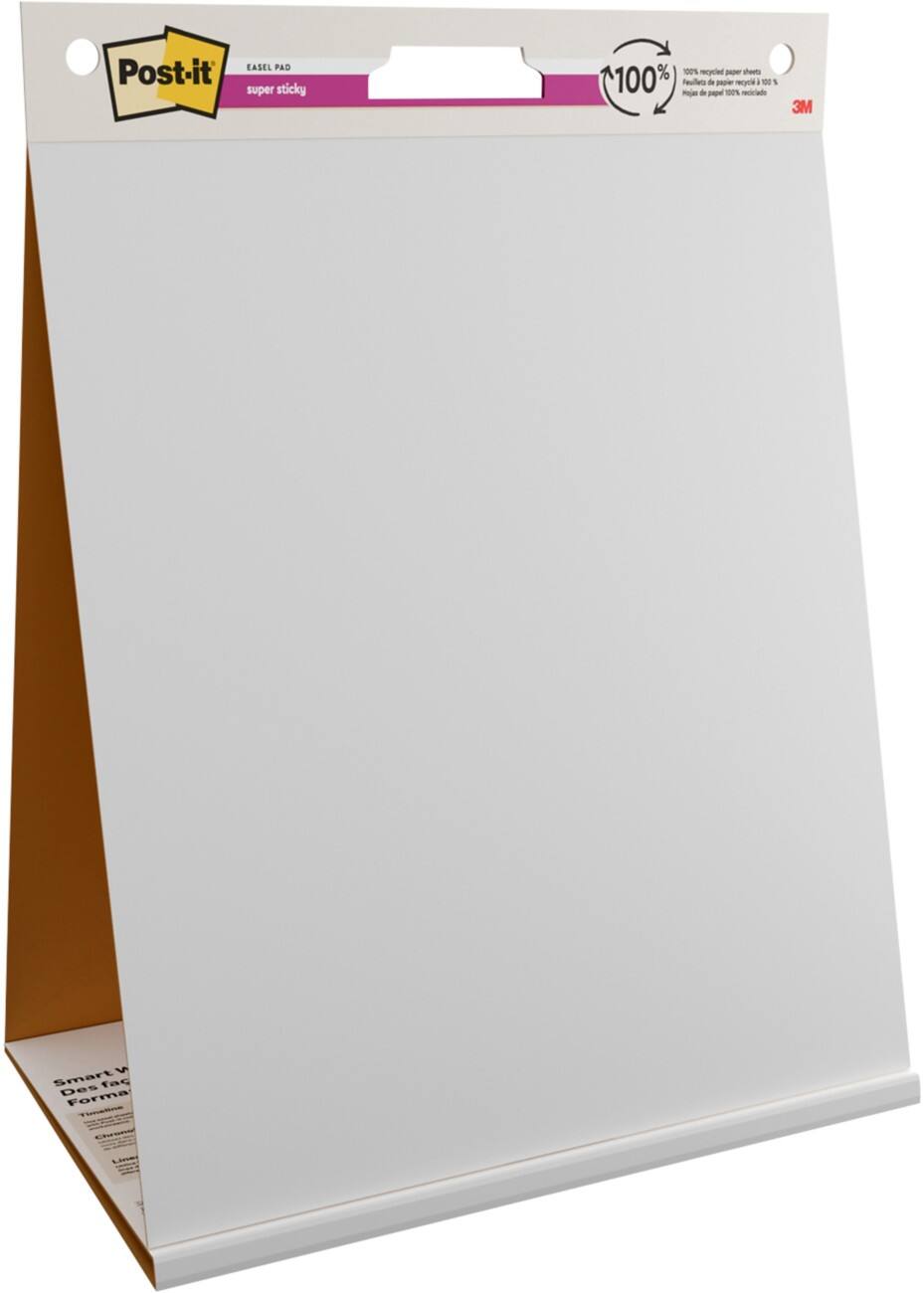 Post-it Flipchart 51,308 x 1,27 cm Weiß 20 Blatt