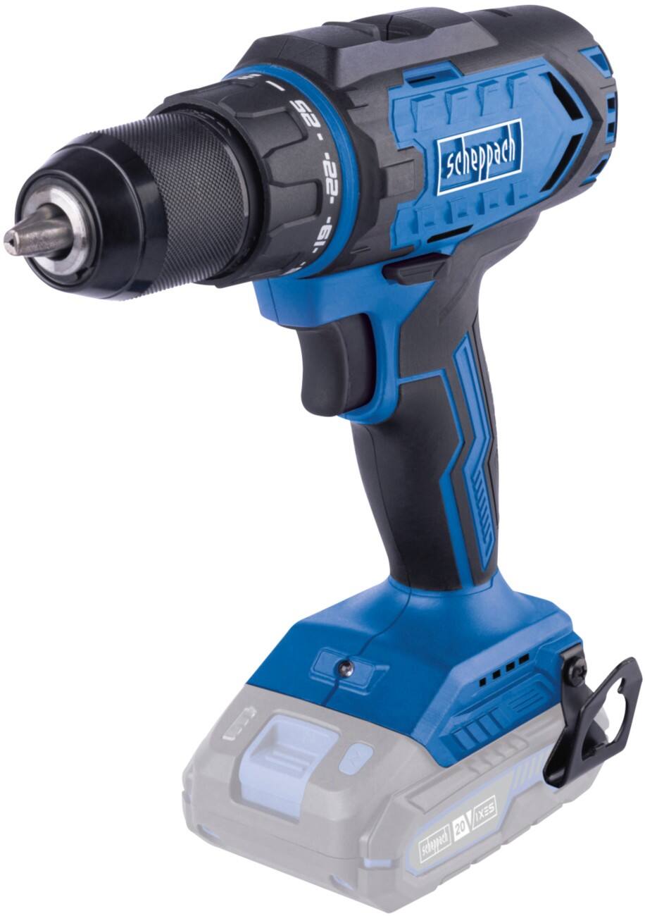 scheppach IXES Bohrmaschine 20 V mit Bürstenmotor DD45-X