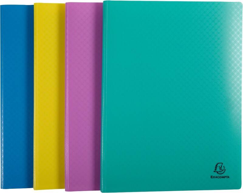 Exacompta Forever Young Präsentationsmappe 20 Taschen DIN A4 Farbig sortiert 20 Stück