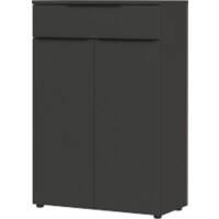 GERMANIA GW-Mailand Spanplatte Aktenschrank 810 x 400 x 1.200 mm Graphit