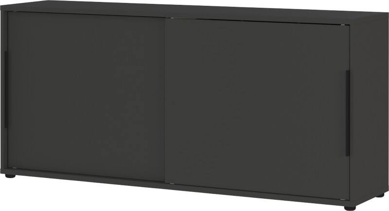 GERMANIA Schiebetürenschrank 4373-547 Graphit 1.600 x 400 x 740 mm
