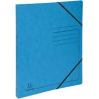 Exacompta Genuine Premium Pressspankarton 15 mm Ringbuch Pressspankarton DIN A4 2 Ringe Türkis 542562E 10 Stück