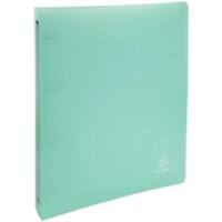 Exacompta Chromaline Pastel 30 mm Ringbuch PP (Polypropylen) DIN A4+ 4 Ringe Pastellgrün 51973E 15 Stück