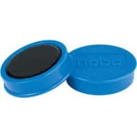 Nobo Whiteboard-Magnete Blau 2.5 kg Tragfähigkeit 38 mm 10 Stück