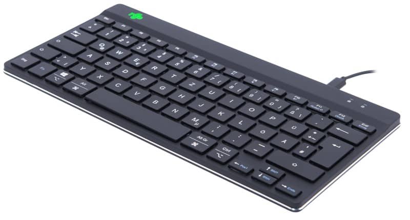 R-Go Tools Tastatur Verkabelt QWERTZ (DE) Schwarz RGOCODEWDBL