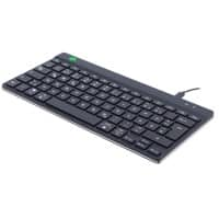 R-Go Tools Tastatur Verkabelt QWERTZ (DE) Schwarz RGOCODEWDBL