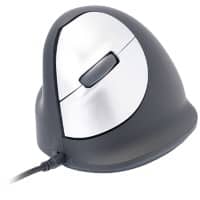 R-Go Tools Ergonomische Maus Verkabelt Schwarz Geeignet Für Linkshänder