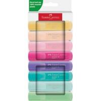 Faber-Castell Textliner 46 Textmarker Farbig sortiert Mittel Keilspitze 1 - 5 mm 8 Stück