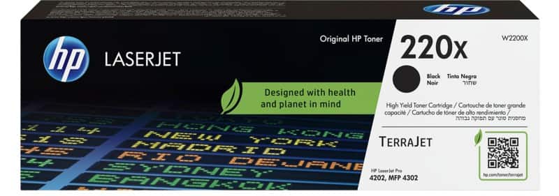 HP 220X Original Tonerkartusche W2200X Schwarz