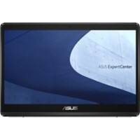 ASUS ExpertCenter E1 AiO E1600WKAT-N4128X Intel Celeron N N4500 39,6 cm (15.6") 1366 x 768 Pixel Touchscreen All-in-One tablet PC 4 GB DDR4-SDRAM 128 GB SSD Windows 11 Pro Wi-Fi 5 (802.11ac) Schwarz