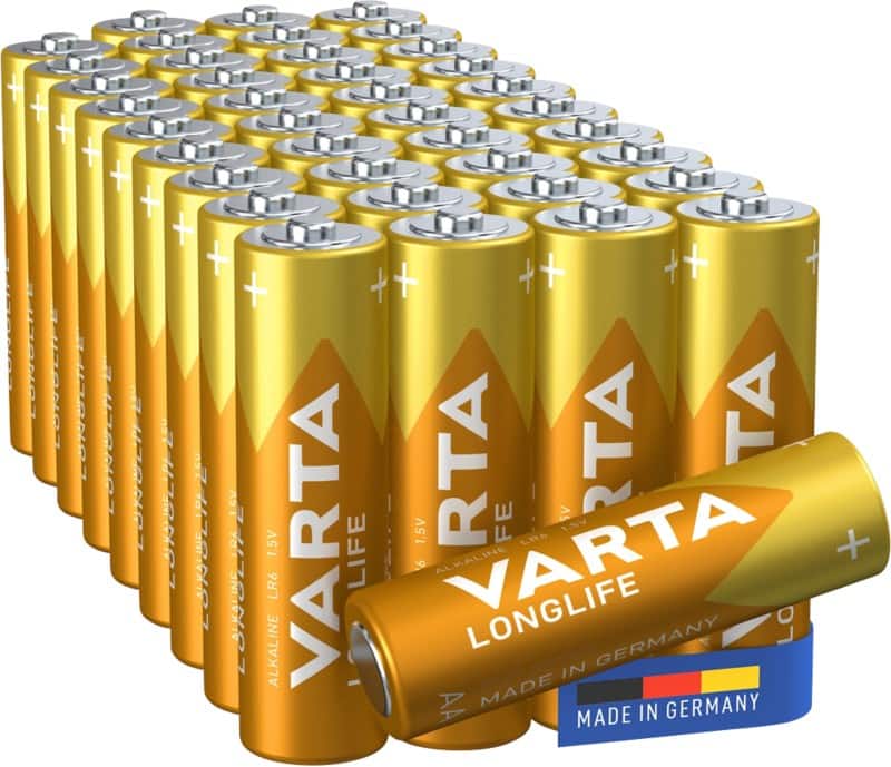 VARTA Batterien 4106 AA LR6 Alkaline 1,5 V 40 Stück