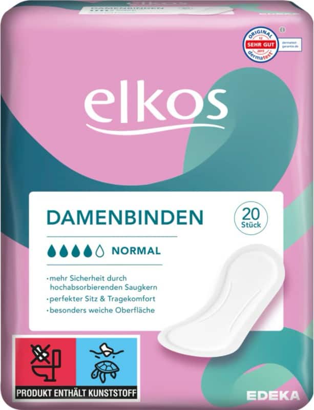 elkos Damenbinden Normal 20 Stück