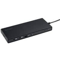 Kensington EQ SD4842P USB-C 10Gbp Triple Video Driverless Docking Station K32810EU Schwarz