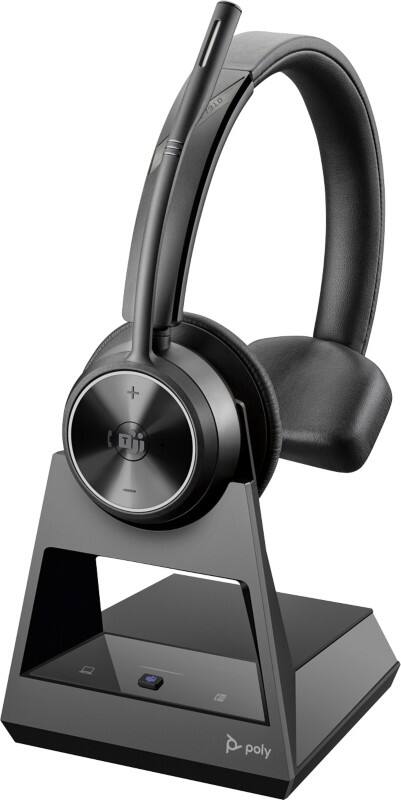HP Poly Savi Kabellos Headset Kopfbügel Mit Mikrofon Mono 7310-M Schwarz