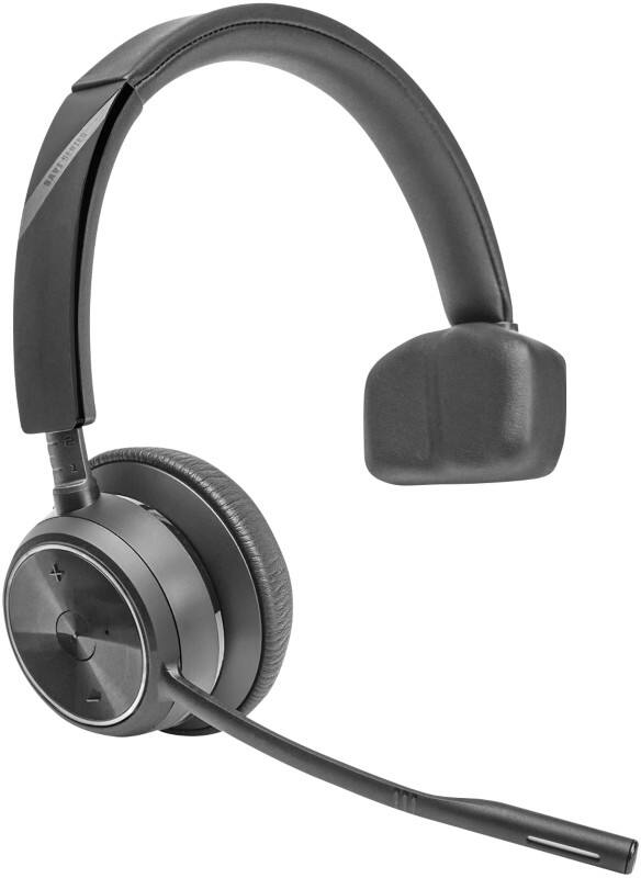 HP Poly Savi Kabellos Headset Mit Bluetooth Mit Mikrofon Mono 7410 Schwarz