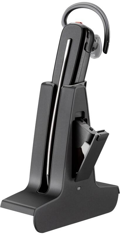 HP Poly Savi Kabellos Headset In-Ear Mit Bluetooth Mit Mikrofon Mono 8245-M Schwarz