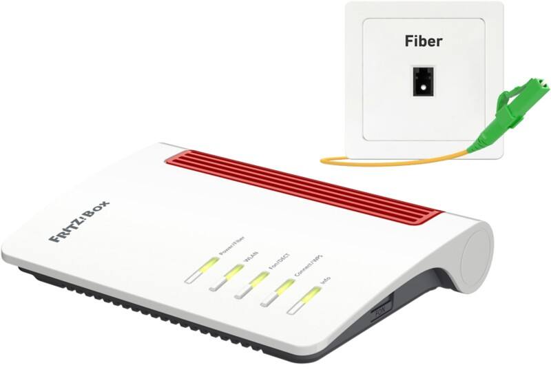 FRITZ!Box 5530 WLAN-Router Gigabit Ethernet Dual-Band (2,4 GHz / 5 GHz) Weiß