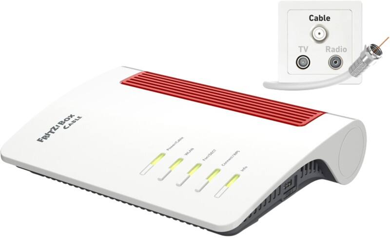 AVM FRITZ!Box 6670 WLAN-Router Dual-Band (2,4 GHz / 5 GHz) Weiß