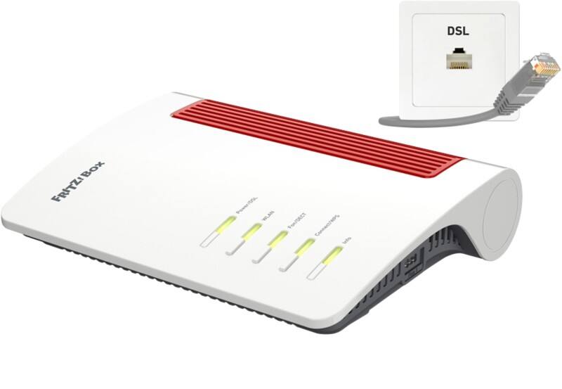 FRITZ!Box 7690 WLAN-Router 2.5 Gigabit Ethernet Dual-Band (2,4 GHz / 5 GHz) Weiß